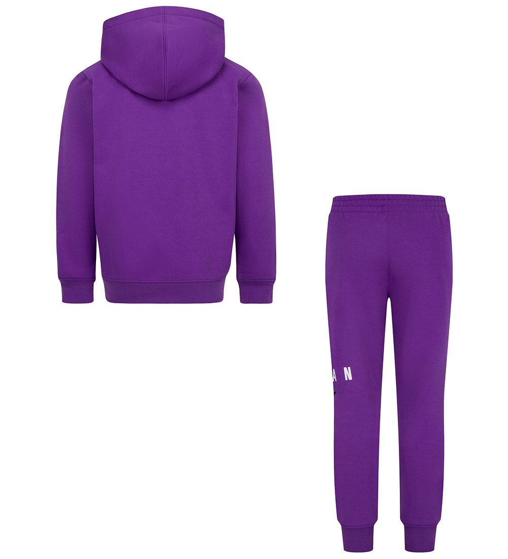 Jordan Sweat Set - Purple Venom w. Logo