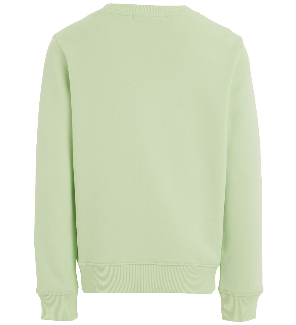 Calvin Klein Sweatshirt - Monogram Mini - Exotiskt Mint