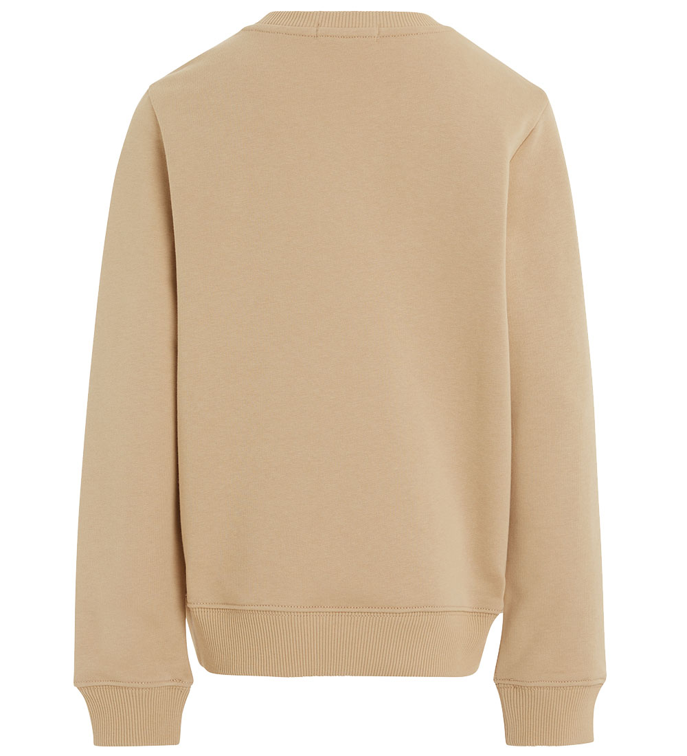Calvin Klein Sweatshirt - Monogram Mini - Varm Sand