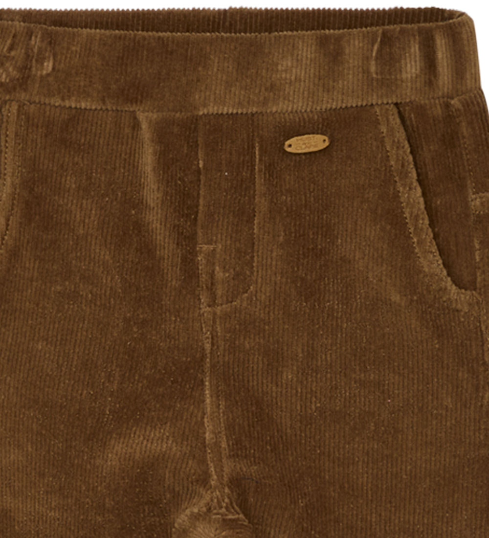 Hust and Claire Corduroy Trousers - Teddy - Dark Earth