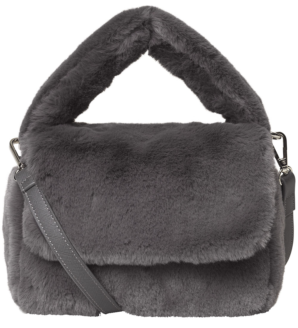 DAY ET Shoulder Bag - Fluffy Fur CB Handy - Magnet Grey