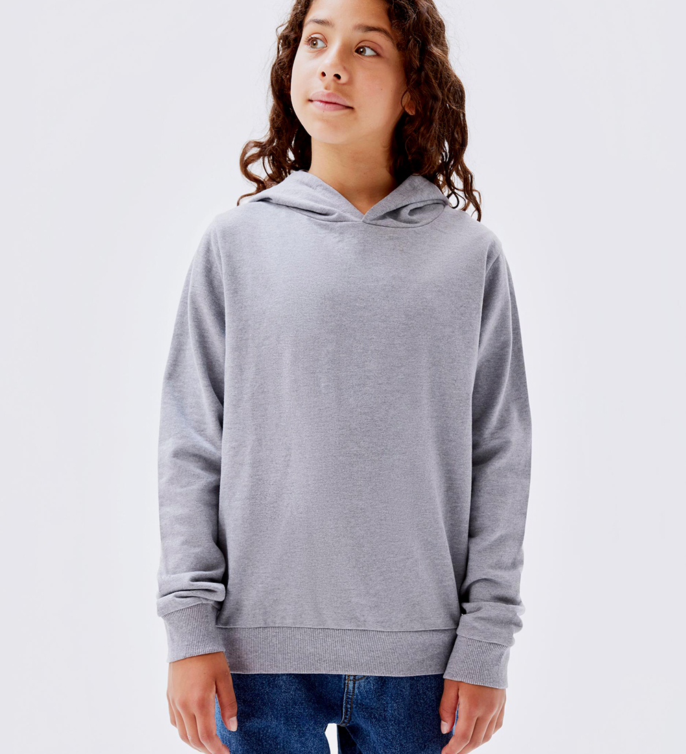 Name It Hoodie - Noos - NkfNasweat - Grey Melange
