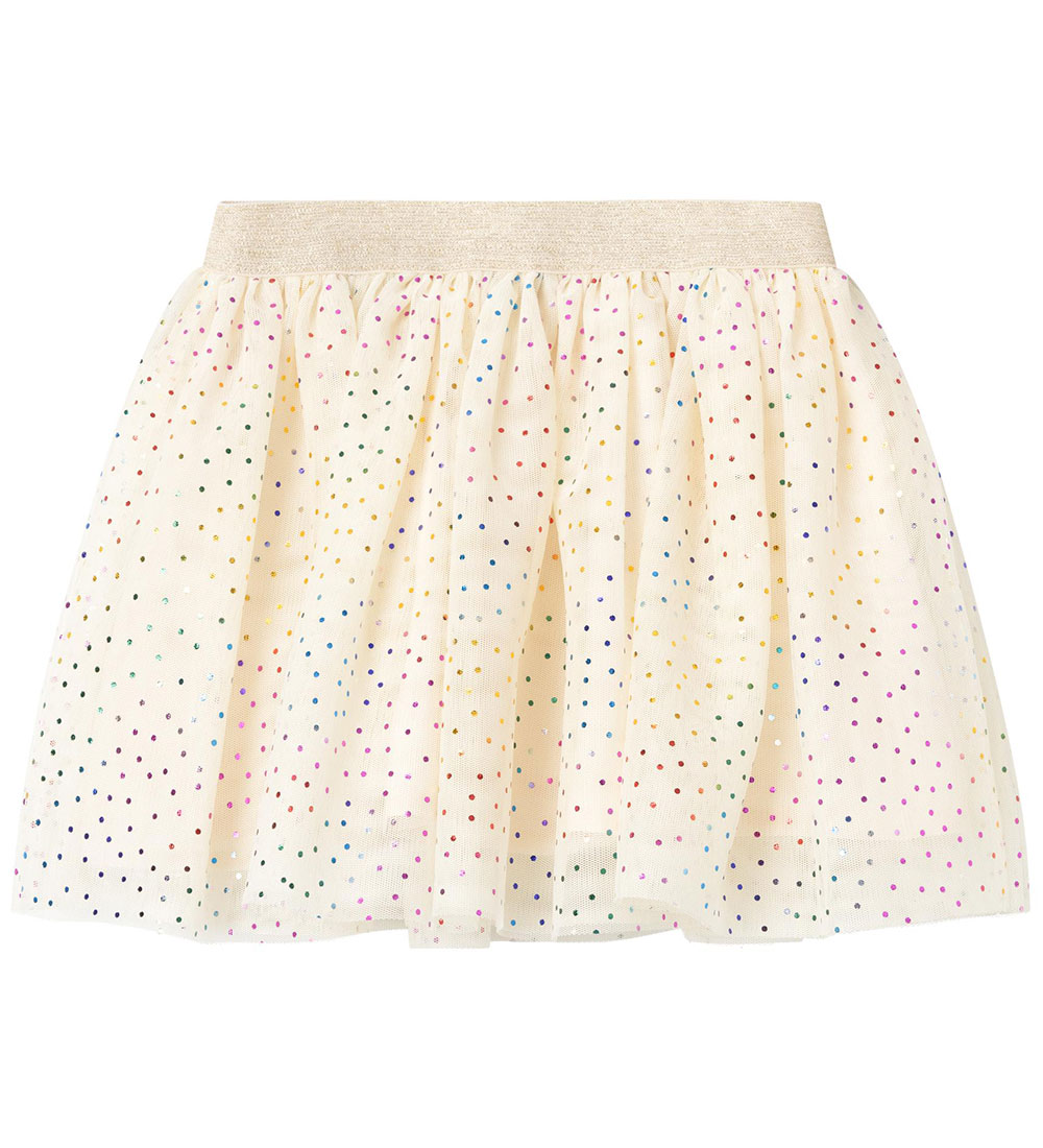 Name It Skirt - NmfVaboss - Buttercream/Multicolour