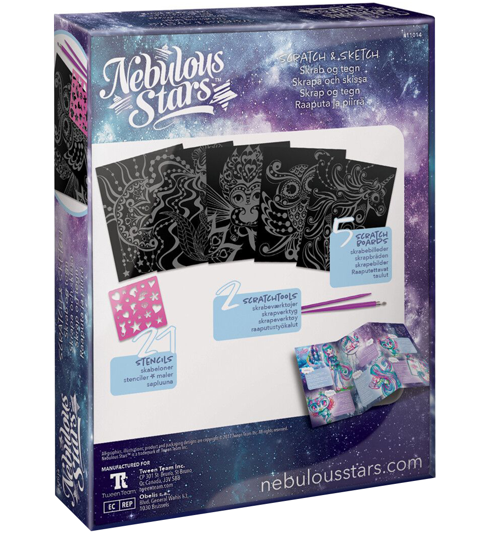 Nebulous Stars Creation Set - Scratch Cards