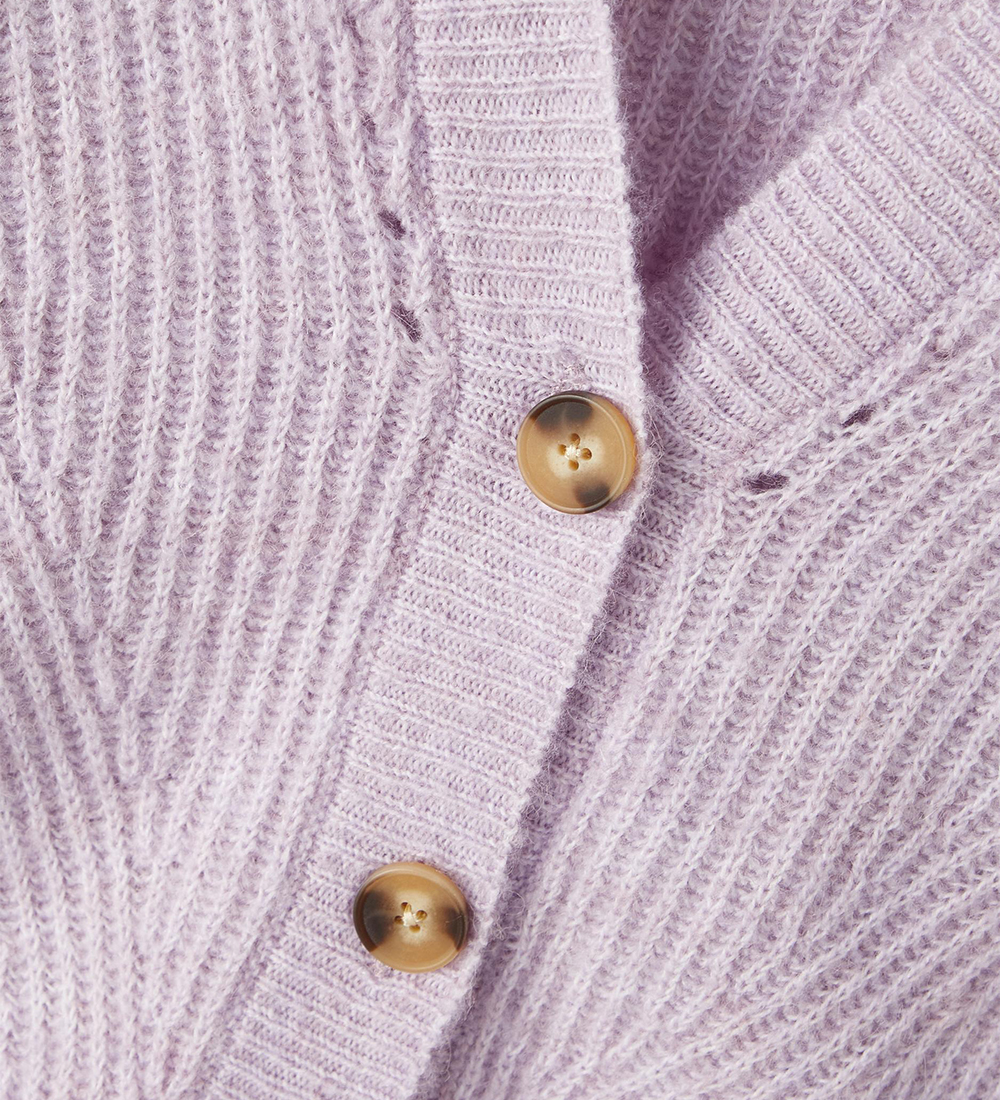 Name It Cardigan - Knitted - NmfRetulle - Lavender Mist