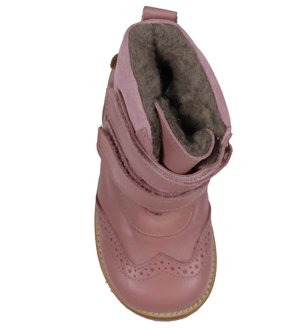 Pom Pom Winter Boots - Tex - Antique w. Pointelle