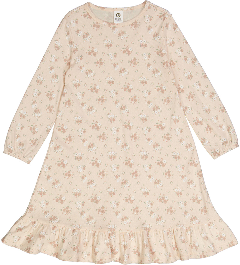 Müsli Nightdress - Conditioner Rose w. Pointelle