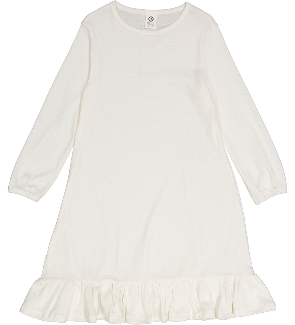Müsli Nightdress - Conditioner Cream w. Pointelle