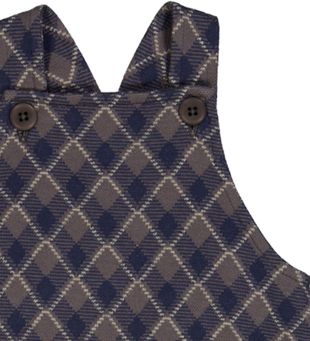 Müsli Overalls - Jacquard Spencer - Tower Green/Night Blue/Dec