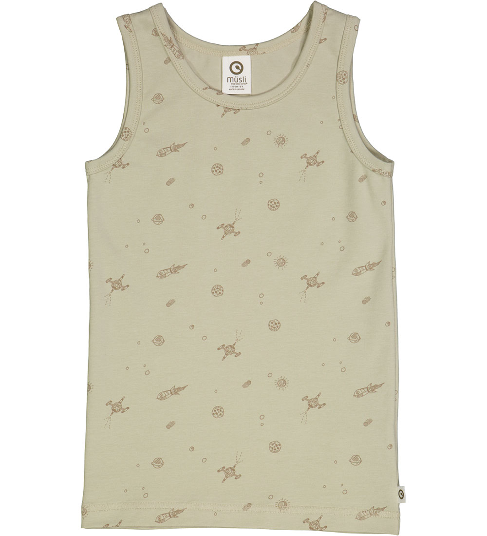 Müsli Underwear - - Desert Green w. Space print