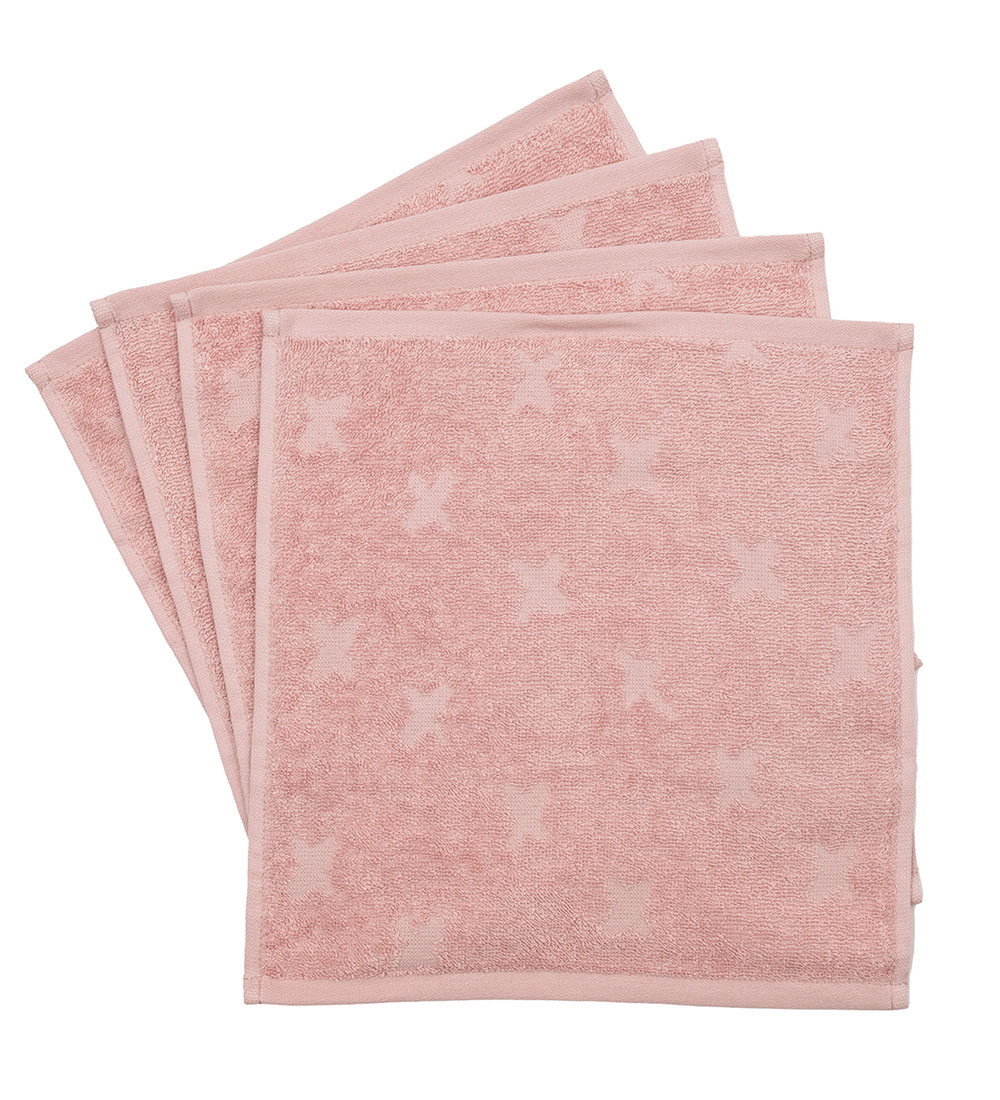 Müsli Tvättlapp - 4-pack - 30x30 - Rose Sugar