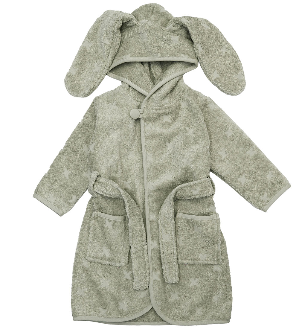Müsli Bathrobe - Bunny - Desert Green