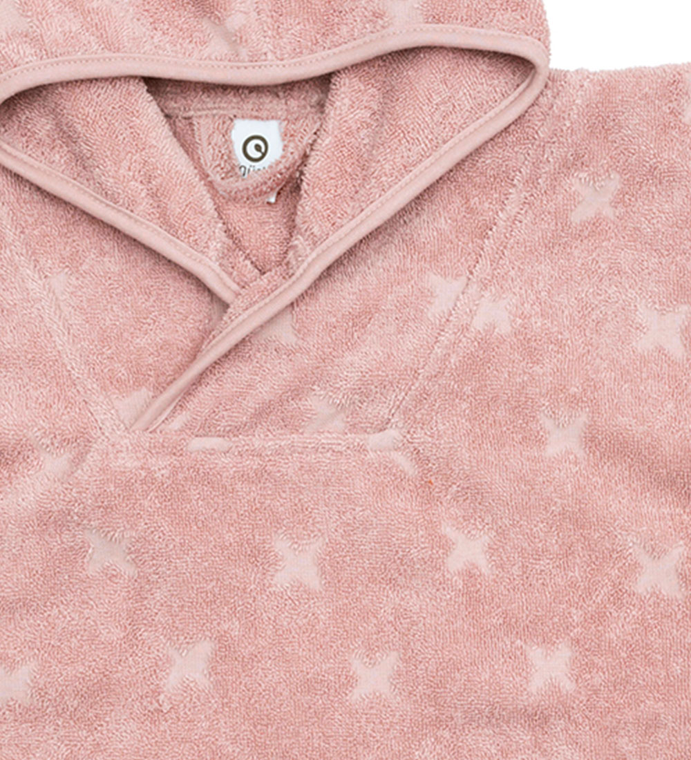 Müsli Baby towel - Poncho - Rose Sugar