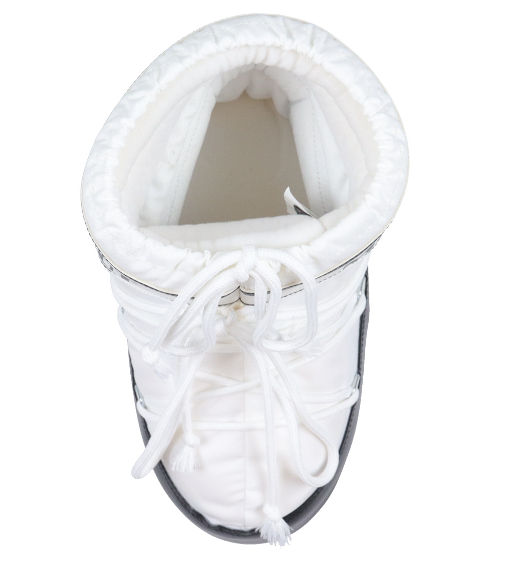Bottes d'Hiver Moon Boot - Icône basse Nylon - Blanc