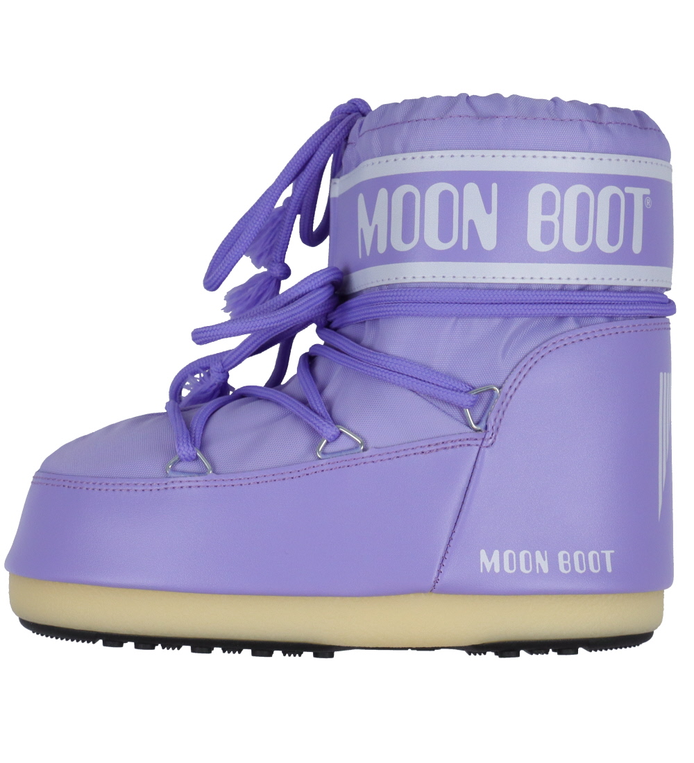 Moon Boot Bottes d'Hiver - Icne Faible Nylon - Violet
