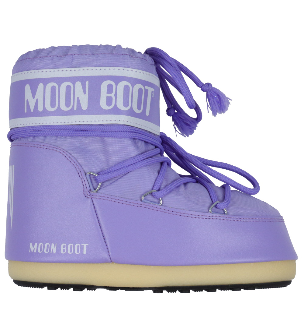 Moon Boot Bottes d'Hiver - Icne Faible Nylon - Violet