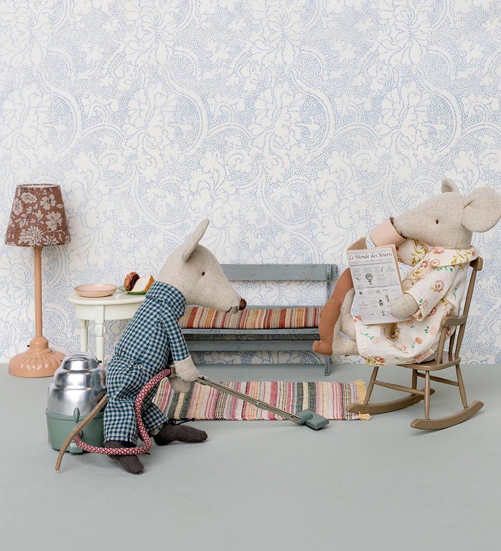 Maileg Miniatyr Bänk - Mus - Trä