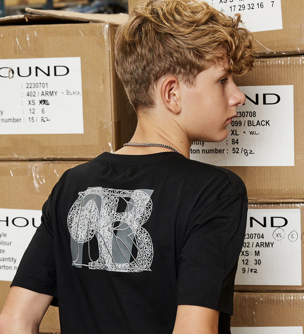 Hound T-shirt - Black