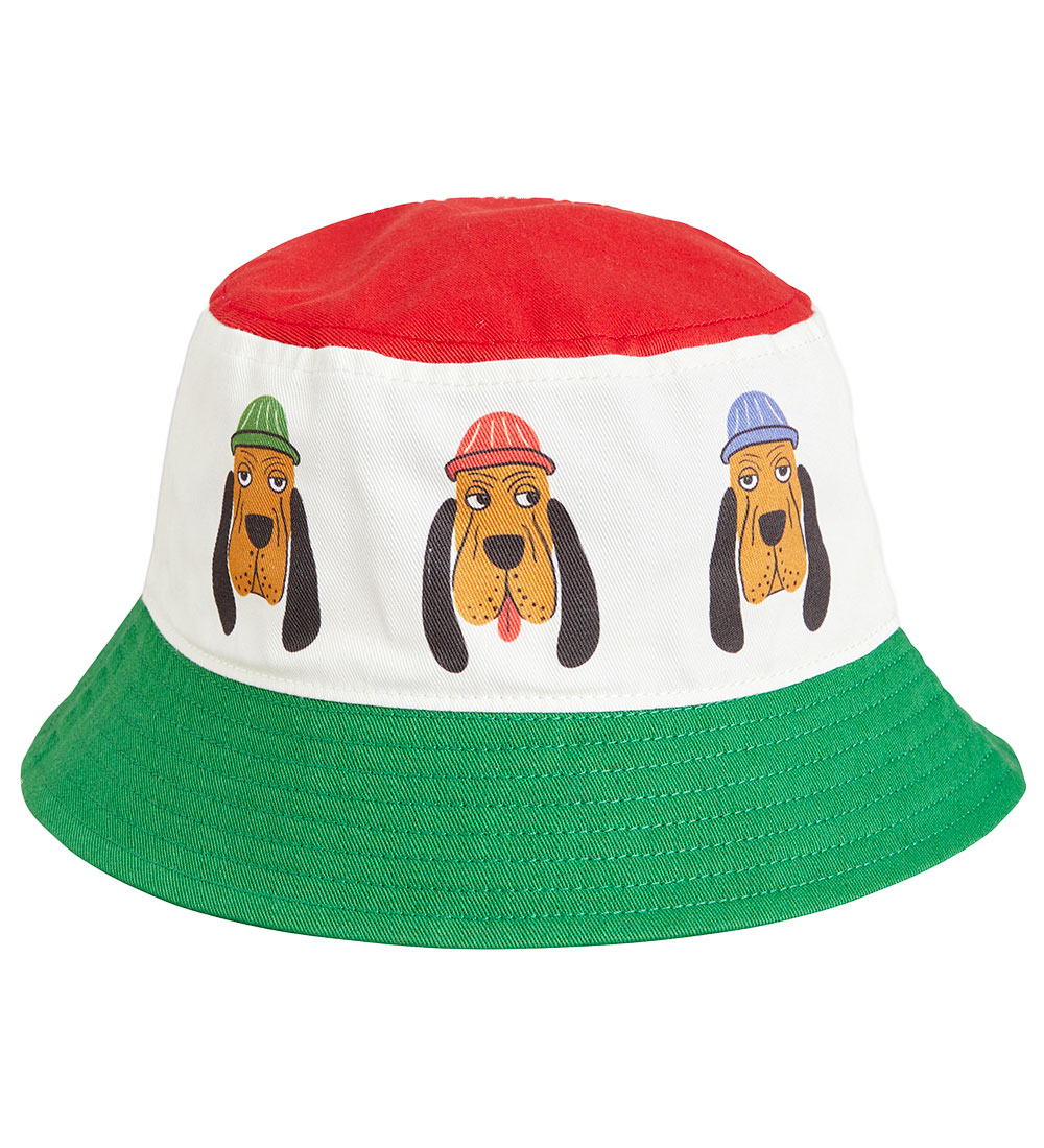 Mini Rodini Bucket Hat - Bloodhound - Multi