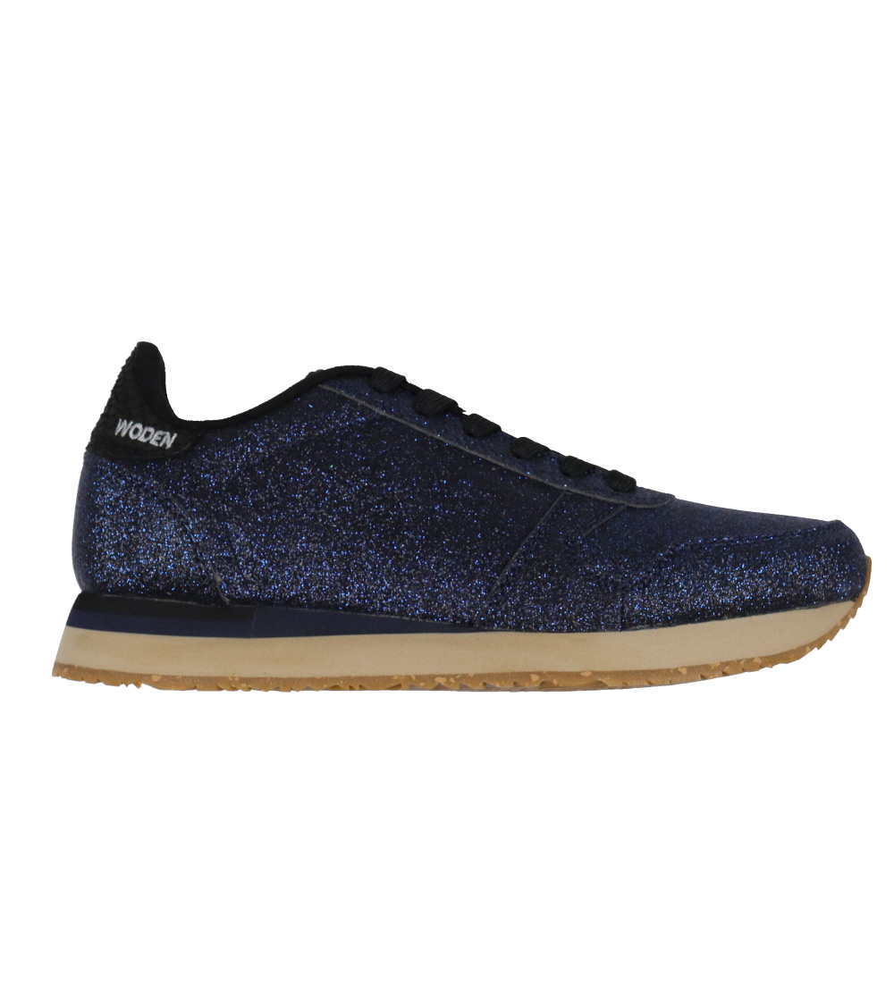 Woden Shoe - Ydun Icon Glitter - Navy Multi