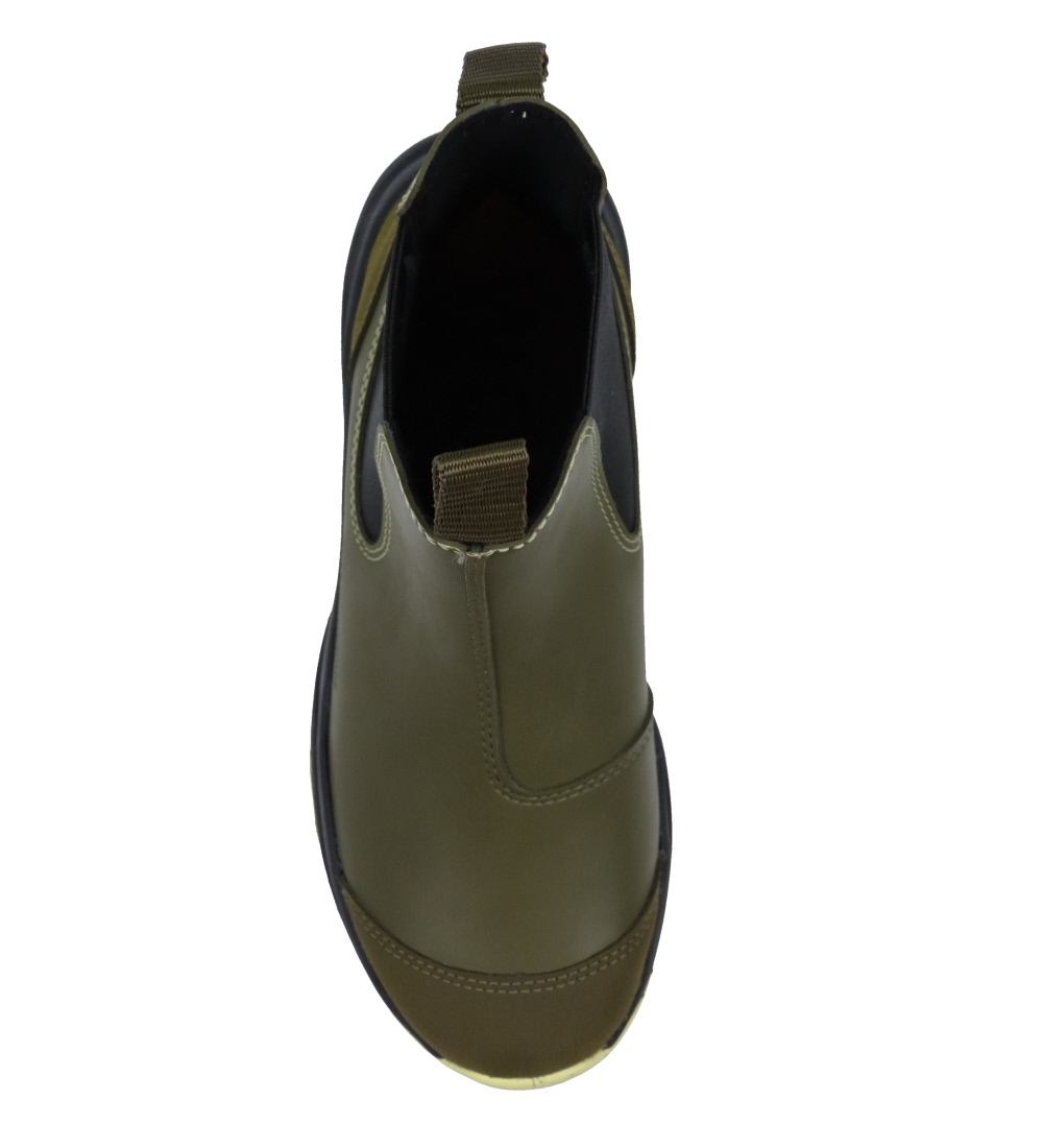 Bottes en Caoutchouc Woden - Carte - Siri - Dark Olive/Pale Citr