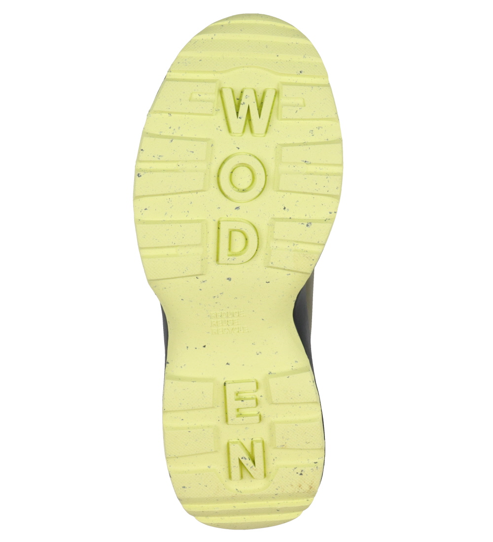 Bottes en Caoutchouc Woden - Carte - Siri - Dark Olive/Pale Citr