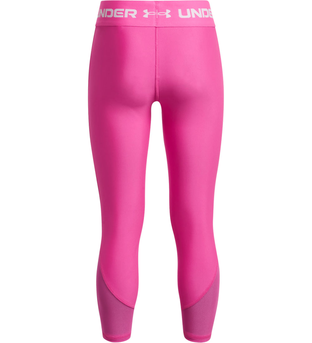 Under Armour Leggingsit - nilkka Crop - Rebel Vaaleanpunainen