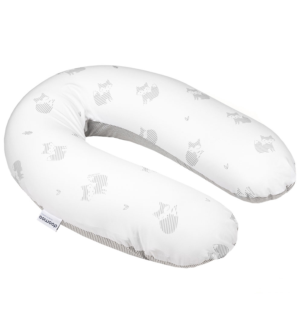 Doomoo Pregnancy/Nursing Pillow - 180 cm - Buddy - Fox Grey
