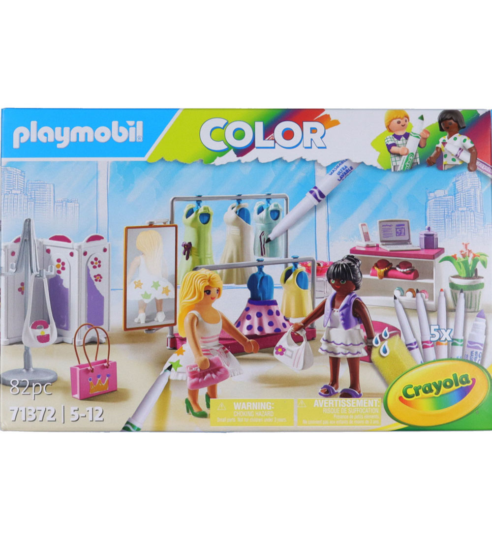 Playmobil Couleur - Boutique de mode - 71372 - 82 Parties
