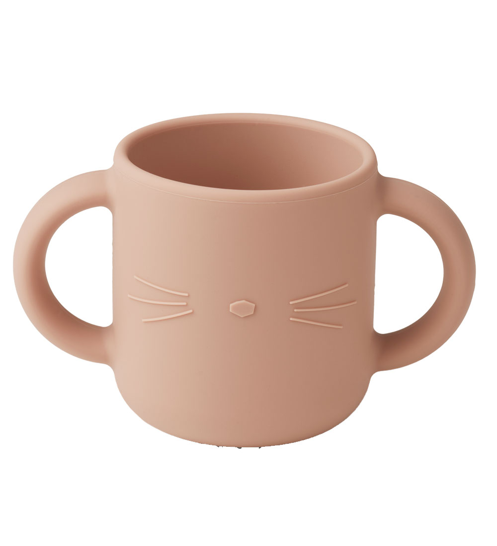 Liewood Becher - Silikon - 2er-Pack - Gen - CAT Rose