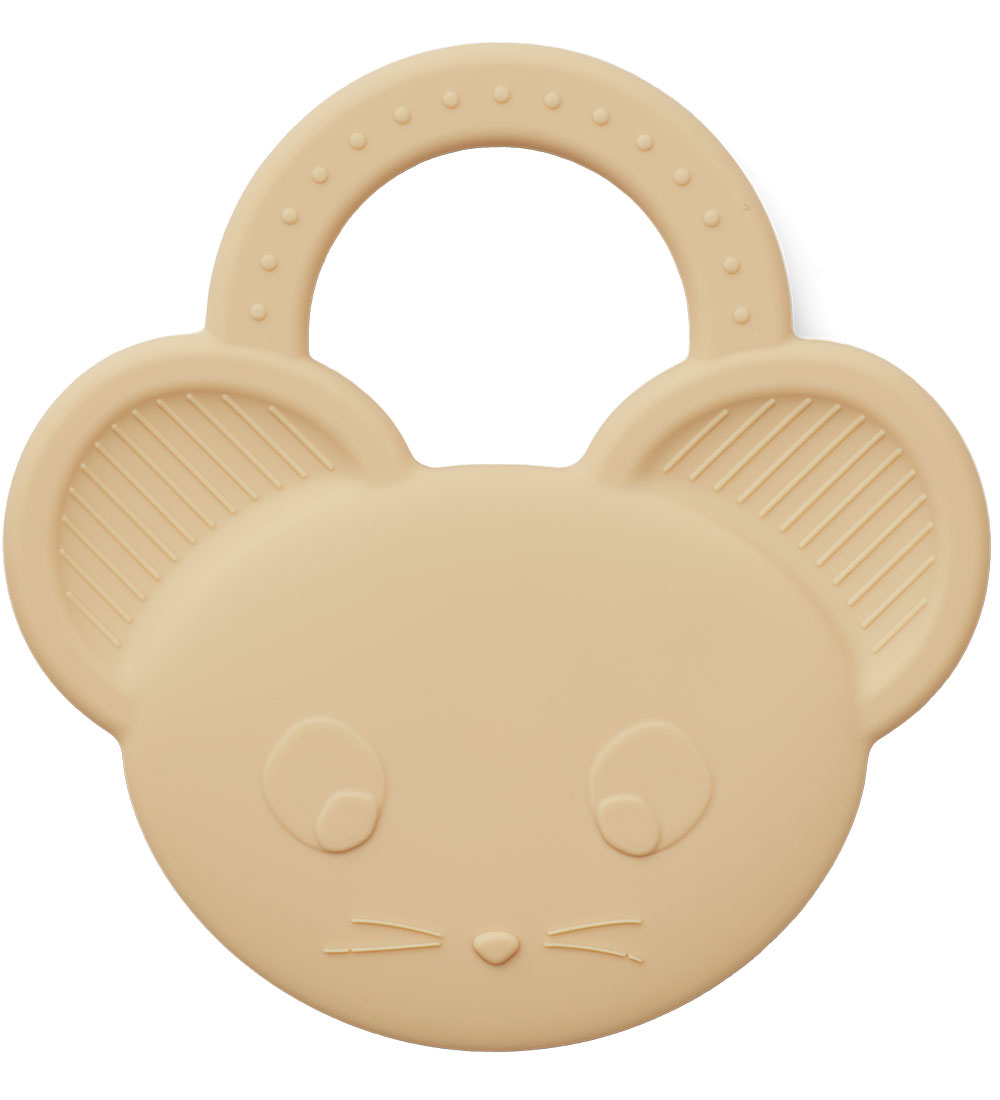 Liewood Teether - Silicone - Gemma - Mouse Wheat Yellow