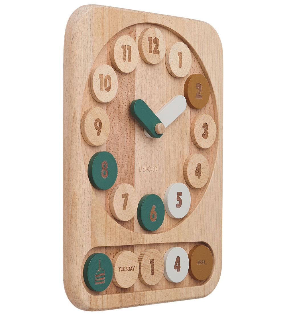 Liewood Wooden Toy - Watch - Yelena - Hunter Green Multi Mix