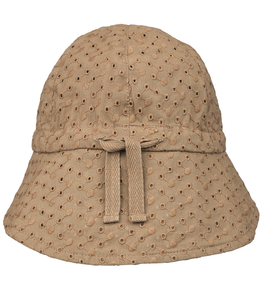 Liewood Sun Hat - Sunneva - Oat w. Pointelle