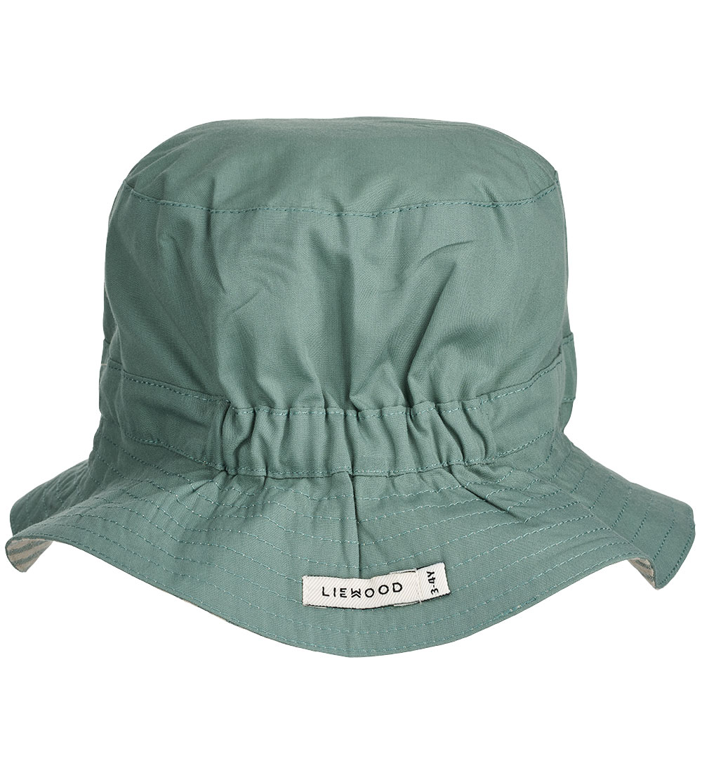 Liewood Bucket Hat - Reversible - Sander - Peppermint/Sandy