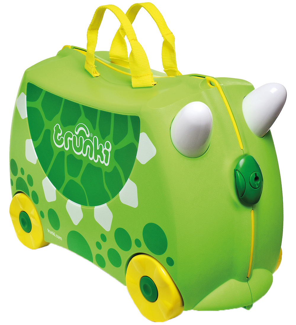 Trunki Cardboard Suitcase - Dudley The Dinosaur