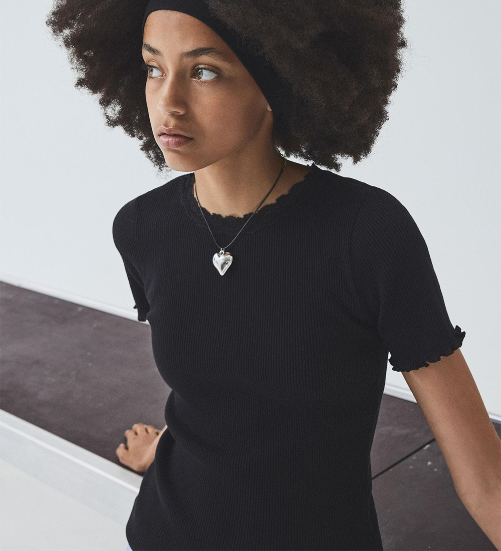 LMTD T-shirt - Rib - NlfHeminin - Black