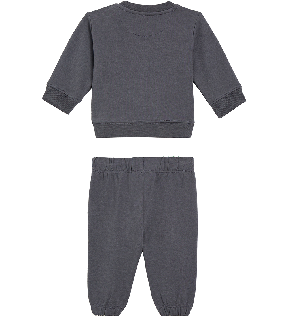 Calvin Klein Sweat Set - Monogram - Dark Grey