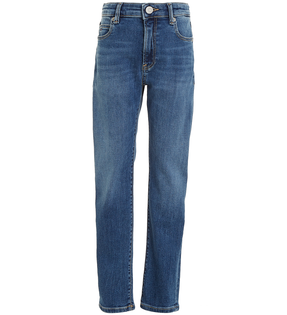 Tommy Hilfiger Farkut - Moderni Straight - Denim Malediivit