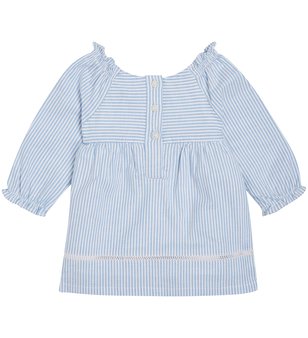 Tommy Hilfiger Jurk - Ithaca - Copenhagen Blue/Wit Gestreept