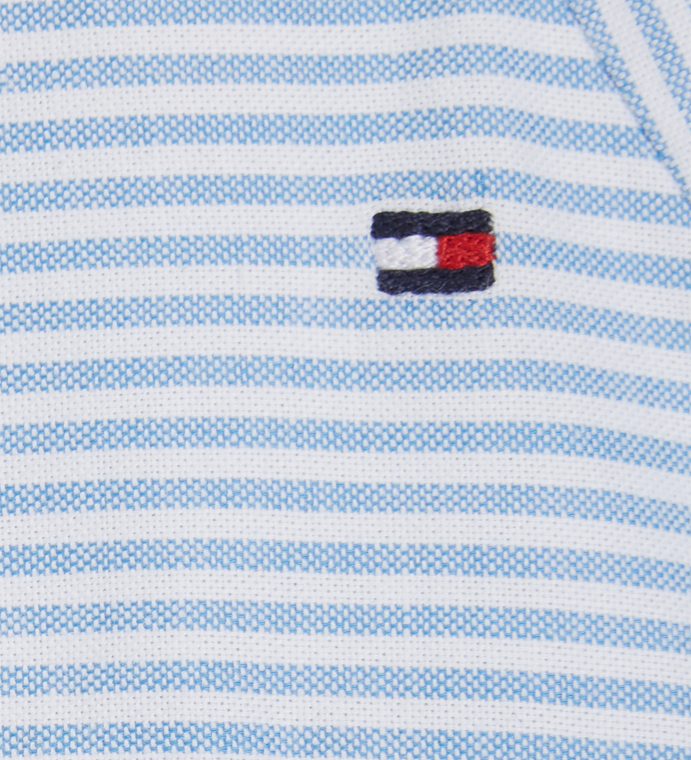 Tommy Hilfiger Jurk - Ithaca - Copenhagen Blue/Wit Gestreept