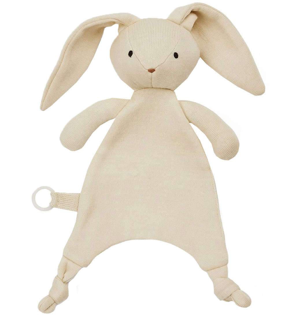 Smallstuff Comfort Blanket - Wool - Rabbit - Off White