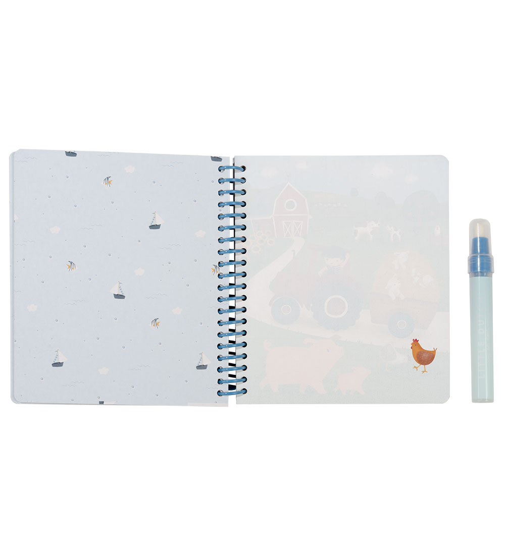 Little Dutch Magical Water Coloring Book - Jim & Friends