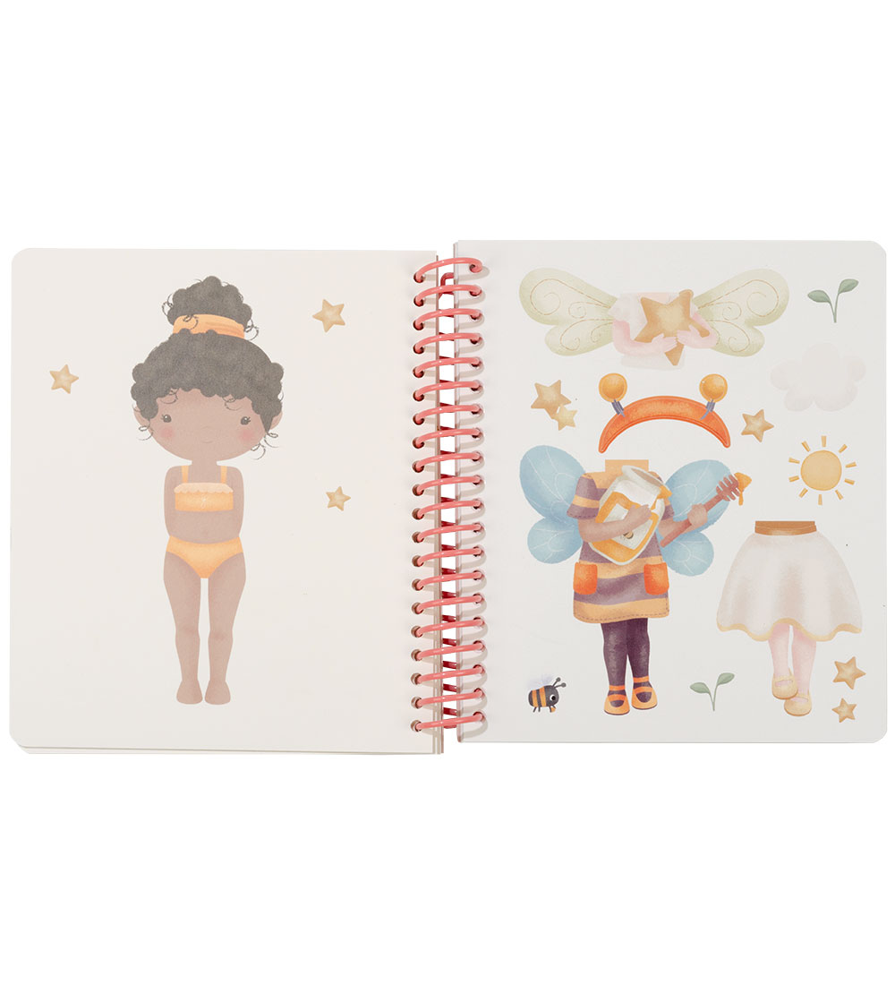 Little Dutch Dress up book - Pink & Friends