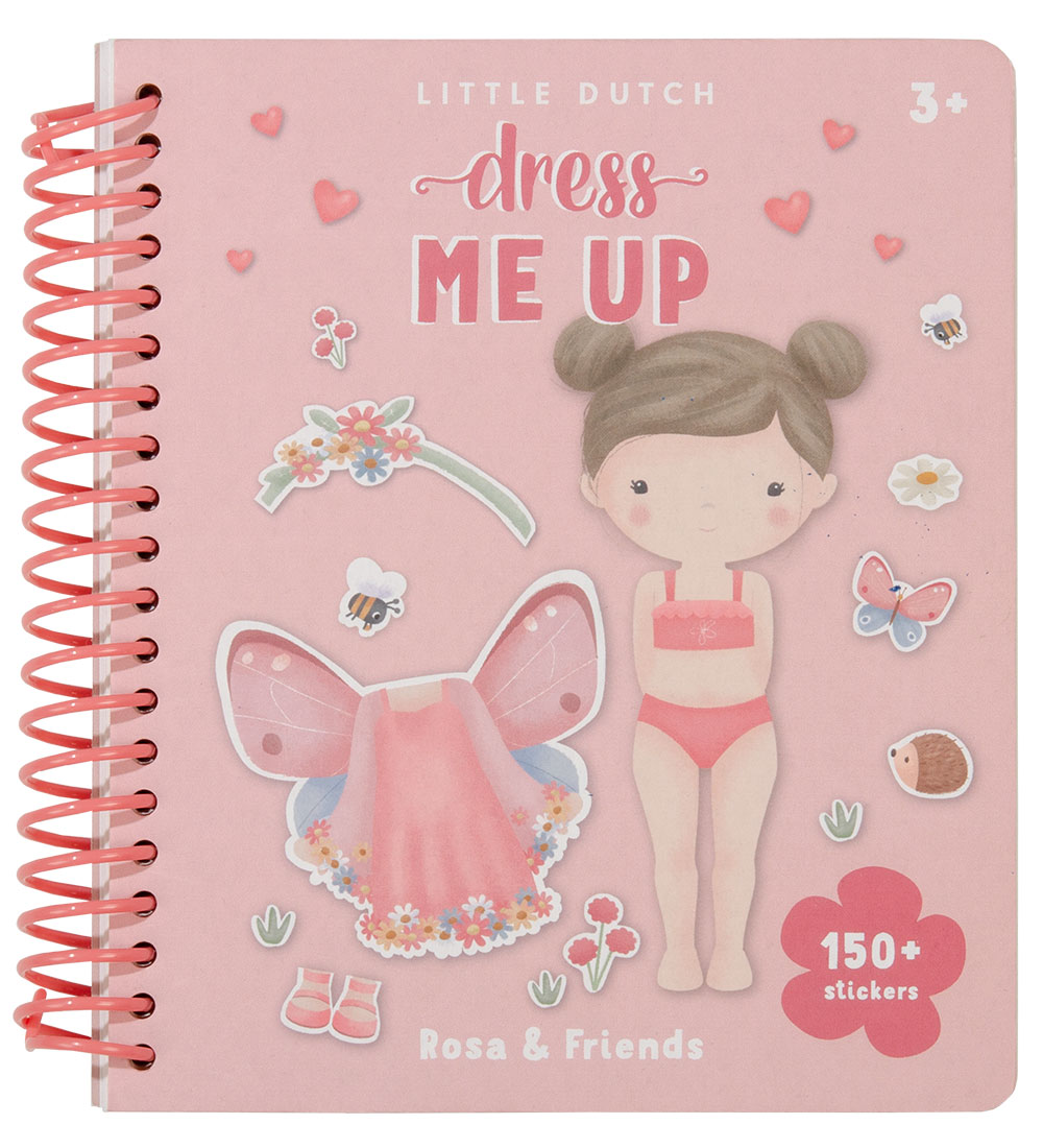 Little Dutch Dress up book - Pink & Friends