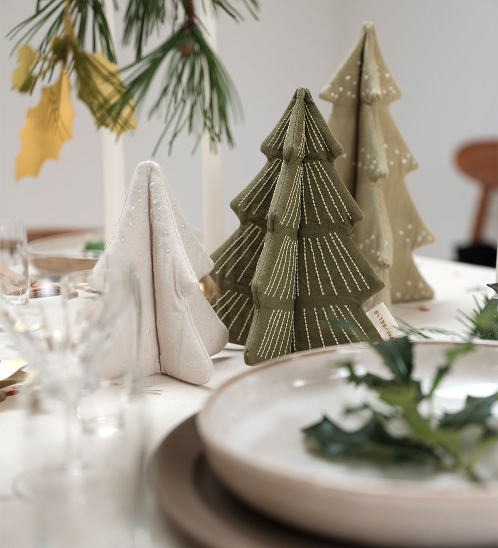 Fabelab Christmas Decorations - Christmas trees - 3-Pack - Chris