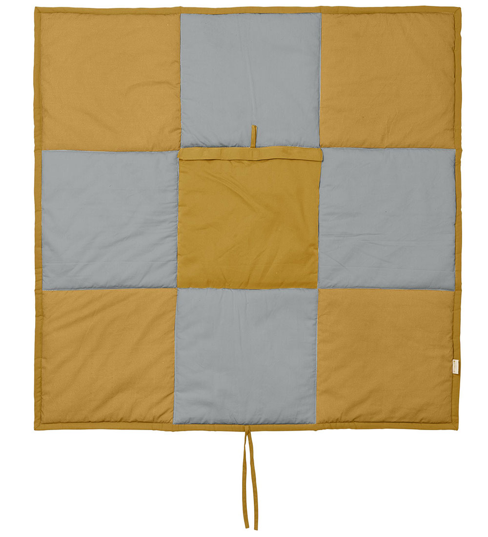 Fabelab Play Mat - Tic Tac Toe - Ochre