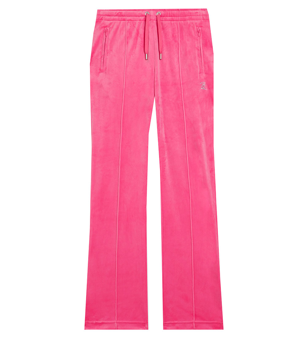 Juicy Couture Velourbyxor - Nostalgi Rosa