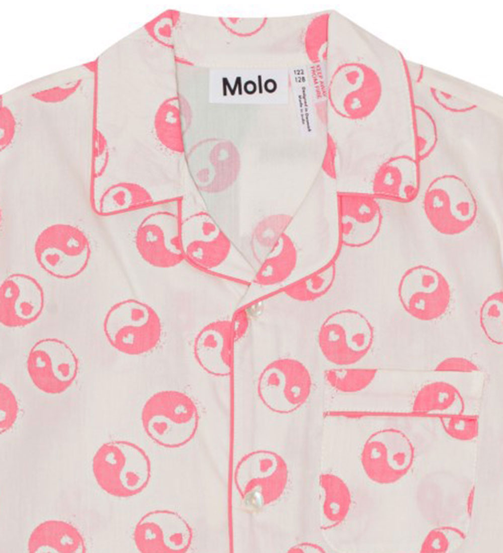 Molo Pyjama Set - T-shirt/Shorts - Lexi - Yin Yang Confetti