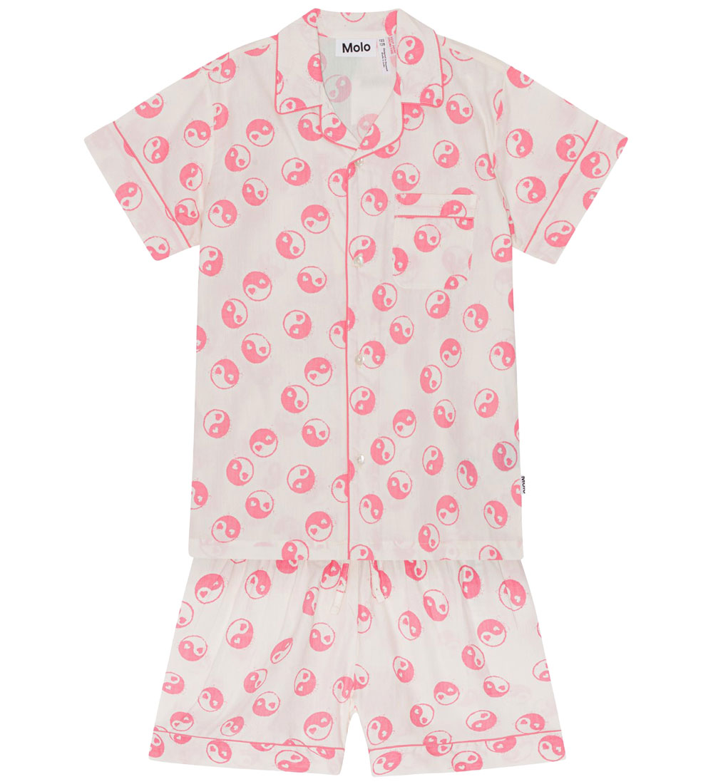 Molo Pyjama Set - T-shirt/Shorts - Lexi - Yin Yang Confetti