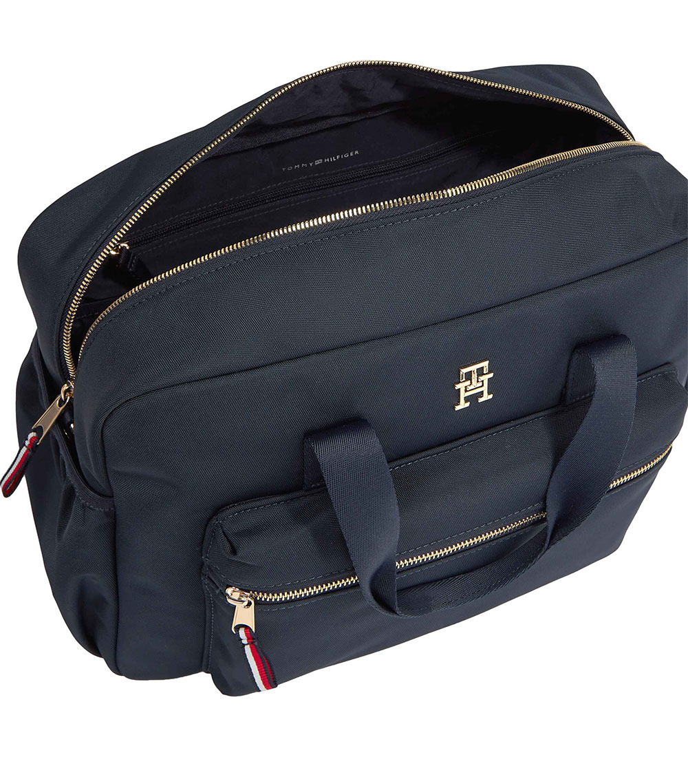 Tommy Hilfiger Wickeltasche - TH Ändern - Space Blue
